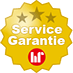 Siegel für Service Garantie