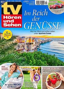 Zeitschriftencover der Zeitschrift TV Hören und Sehen
