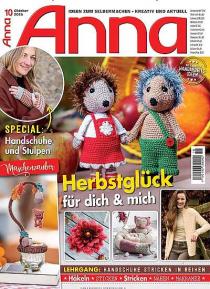 Zeitschriftencover der Handarbeits- und Bastel-Zeitschrift Anna