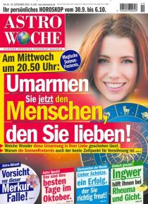 Zeitschriftencover der Astrowoche