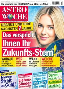 Zeitschriftencover der Astrowoche