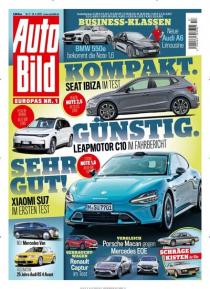 Zeitschriftencover der Zeitschrift Auto Bild