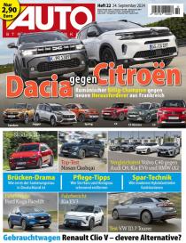 Zeitschriftencover der Zeitschrift Auto Straßenverkehr