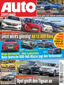Zeitschriftencover der Auto Zeitung