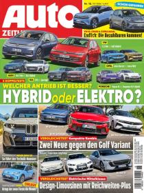 Zeitschriftencover der Auto Zeitung