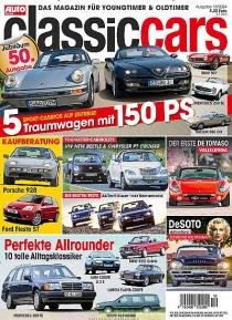 Zeitschriftencover der Zeitschrift Auto Zeitung Classic Cars