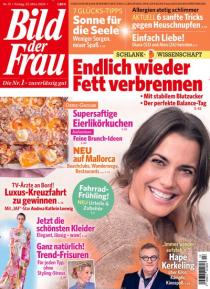 Zeitschriftencover der Zeitschrift Bild der Frau