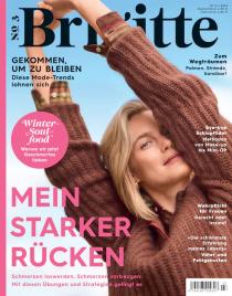 Zeitschriftencover der Zeitschrift Brigitte