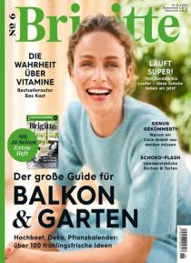 Zeitschriftencover der Zeitschrift Brigitte