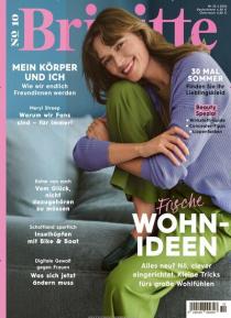 Zeitschriftencover der Zeitschrift Brigitte