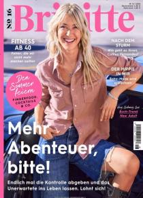 Zeitschriftencover der Zeitschrift Brigitte