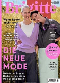 Zeitschriftencover der Zeitschrift Brigitte