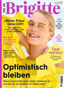 Zeitschriftencover der Zeitschrift Brigitte