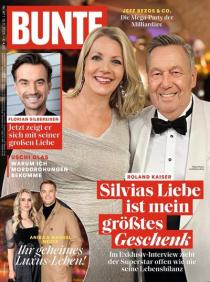 Zeitschriftencover der Zeitschrift Bunte