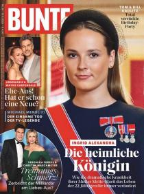 Zeitschriftencover der Zeitschrift Bunte
