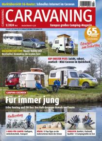 Zeitschriftencover der Zeitschrift Caravaning