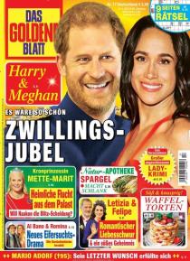 Zeitschriftencover der Zeitschrift das goldene Blatt