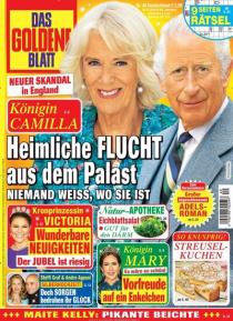 Zeitschriftencover der Zeitschrift das goldene Blatt