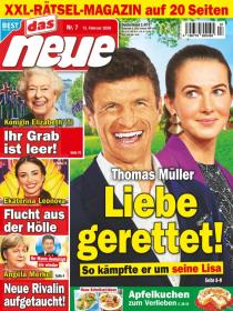 Zeitschriftencover der Zeitschrift das Neue