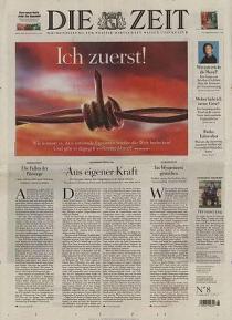 Zeitschriftencover der Zeitung die Zeit
