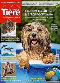 Zeitschriftencover der Zeitschrift ein Herz für Tiere