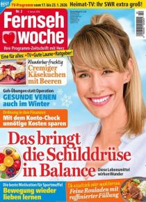 Zeitschriftencover der Fernsehwoche