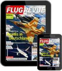 E-Paper-Cover der Zeitschrift Flug Revue