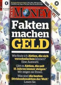 Zeitschriftencover der Zeitschrift Focus Money