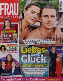 Zeitschriftencover der Zeitschrift Frau im Spiegel