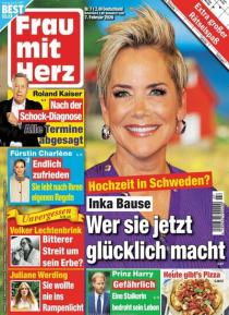 Zeitschriftencover der Zeitschrift Frau mit Herz