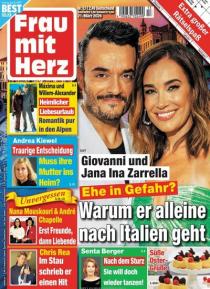 Zeitschriftencover der Zeitschrift Frau mit Herz