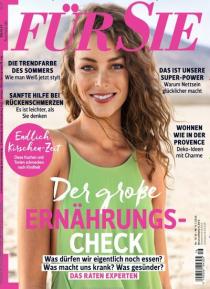 Zeitschriftencover der Für Sie