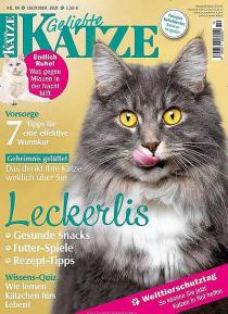 Zeitschriftencover der Zeitschrift Geliebte Katze