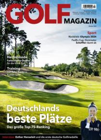 Zeitschriftencover des Golf Magazin