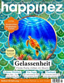Zeitschriftencover der Zeitschrift Happinez