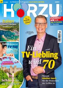 Zeitschriftencover der Hörzu