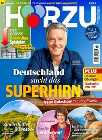 Zeitschriftencover der Hörzu