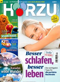 Zeitschriftencover der Hörzu