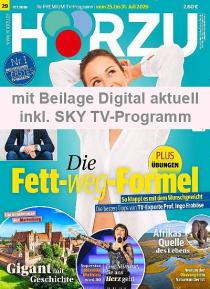 Zeitschriftencover der Zeitschrift Hörzu mit digital Extra