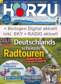 Zeitschriftencover der Zeitschrift Hörzu mit digital Extra mit Radio aktuell