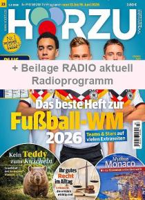 Zeitschriftencover der Hörzu