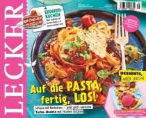 Zeitschriftencover der Zeitschrift Lecker