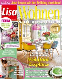 Zeitschriftencover der Lisa Wohnen & Dekorieren