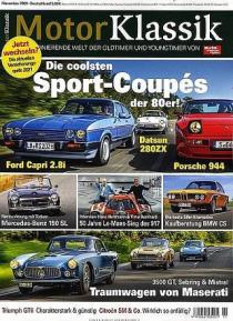 Zeitschriftencover der Zeitschrift Motor Klassik