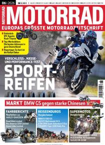 Zeitschriftencover der Zeitschrift Motorrad