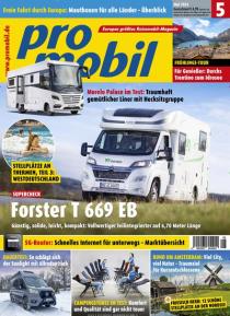 Zeitschriftencover der Zeitschrift promobil