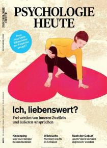 zeitschriftencover der Psychologie heute