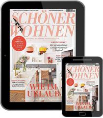 E-Paper-Cover der Zeitschrift Schöner Wohnen