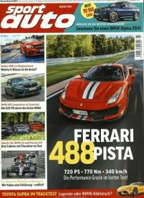Zeitschriftencover des Sport Auto Magazins
