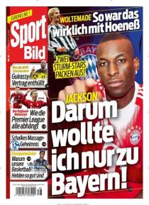 Zeitschriftencover der Sport Bild